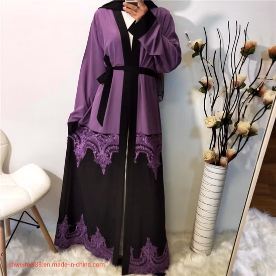 Muslimisches Kleid für Damen, offene Robe, muslimisches Kleid, muslimisches Damenkleid