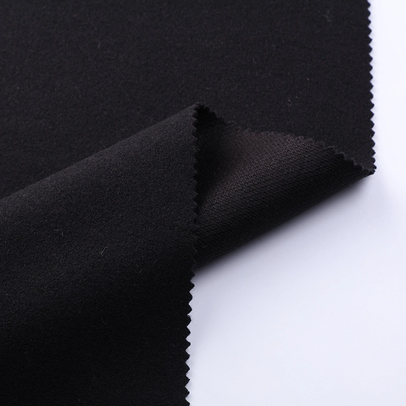 Factory Directly Sell Acrylics Plain Dye Woven Apparel Textile Fabric for Dress or Pants