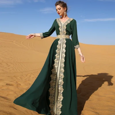 Muslimisches Kleid für Damen, offene Robe, muslimisches Kleid, muslimisches Damenkleid